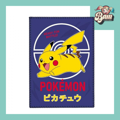 Couverture polaire pokemon pikachu nintendo 1 