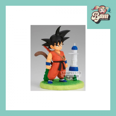 Dragon ball goku figurine history box 10cm