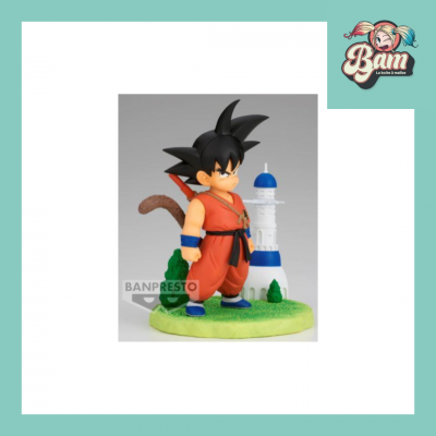 Dragon ball goku figurine history box 10cm