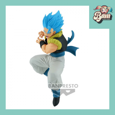 Dragon ball z figurine gogeta super saiyan blue match makers vs broly super saiyan 