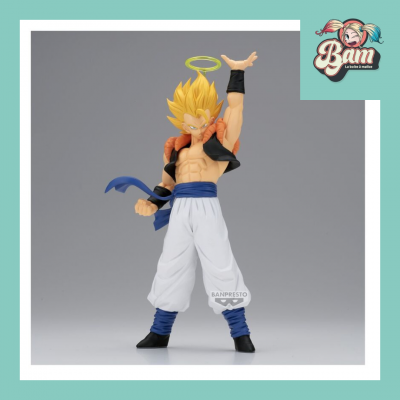 Dragon ball z super saiyan gogeta figurine match makers 12 17cm