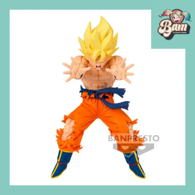 Figura super saiyan son goku vs cooler match makers dragon ball z 14cm