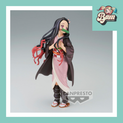 Figurine nezuko kamado special color glitter glamours demon slayer kimetsu no yaiba 22cm 2 