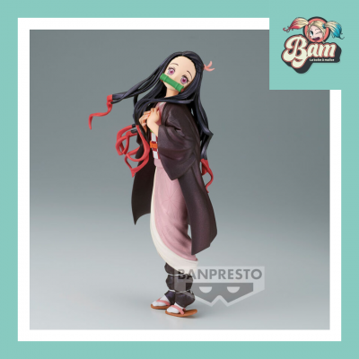 Figurine nezuko kamado special color glitter glamours demon slayer kimetsu no yaiba 22cm 2 