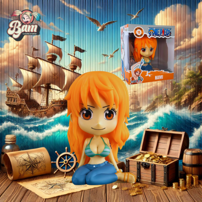 Figurine tirelire nami one piece plastoy