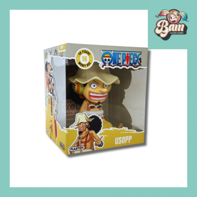 Figurine tirelire usopp one piece plastoy