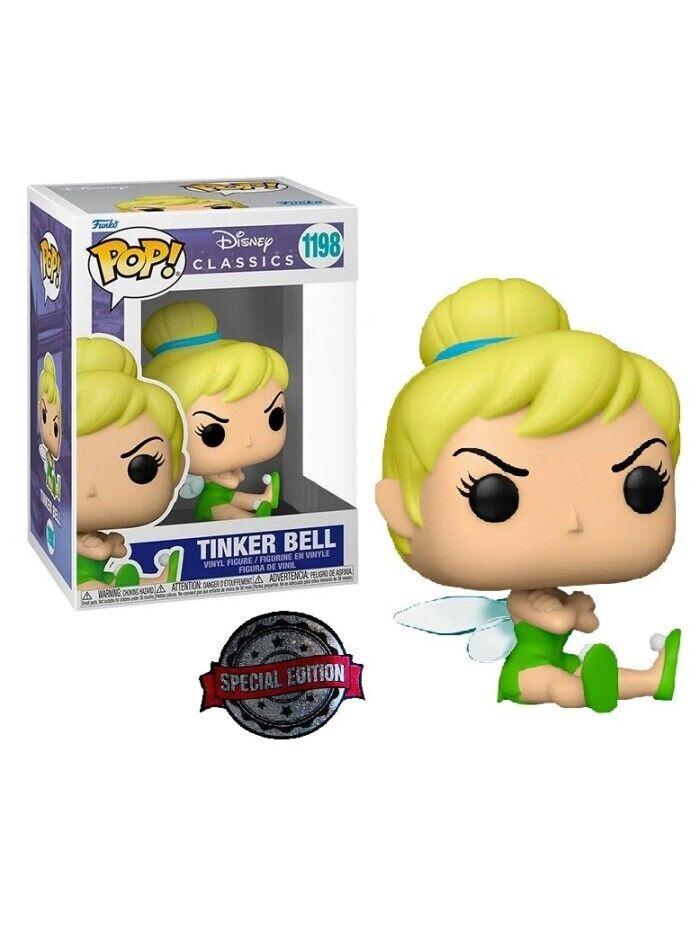 Funko Pop Deluxe Disney Peter Pan Fée Clochette Édition Spéciale