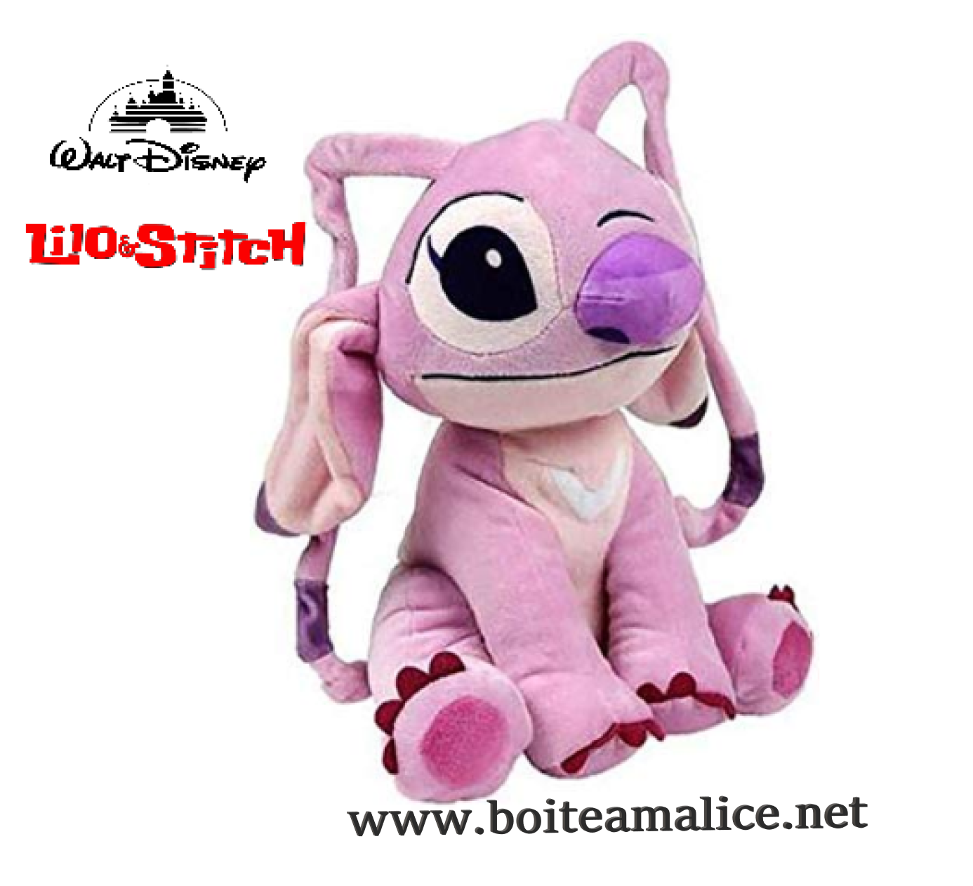 Peluche Disney Lilo & Stitch - Angel 30cm avec son