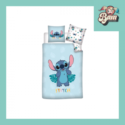 Lilo stitch parure de lit 140x200cm 65x65cm stitch