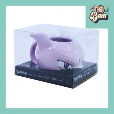 Mug 3d 385ml pokemon mewtwo