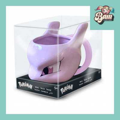 Mug 3d 385ml pokemon mewtwo