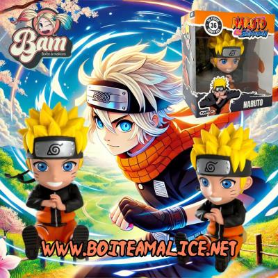 Naruto shippuden tirelire figurine naruto plastoy