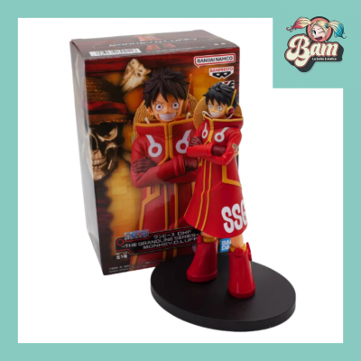 One piece monkey d luffy figurine dxf the grandline series 16cm