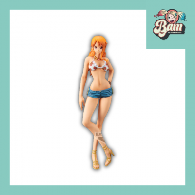 One piece nami figurine grandista nero 28cm