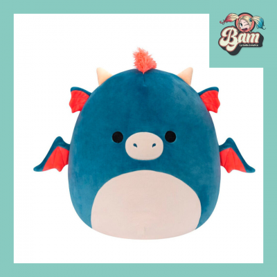 Peluche dragon squishmallows carin 60cm