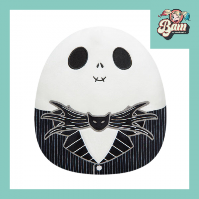 Peluche squishmallows jack skellington