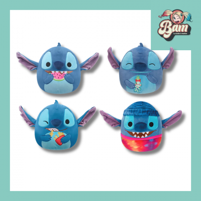 Peluche stitch disney squishmallows 20cm