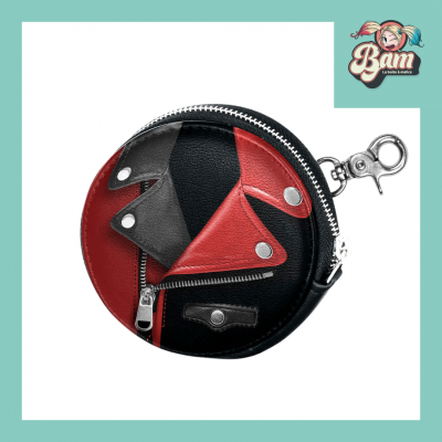 Porte monnaie rond harley quinn