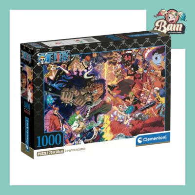 Puzzle one piece 1000 pieces clementoni