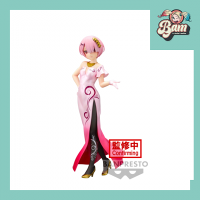 Re zero figurine ram figurine glitter glamours 23cm