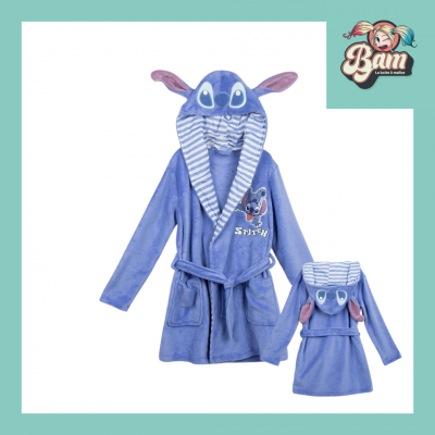 Robe de chambre stitch enfant