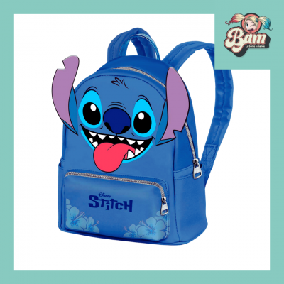 Sac a dos stitch disney karactermania boite a malices