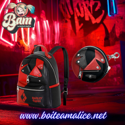 Sac a dos hurbain harley quinn 4 