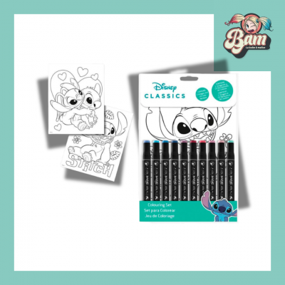 Set de coloriage stitch disney