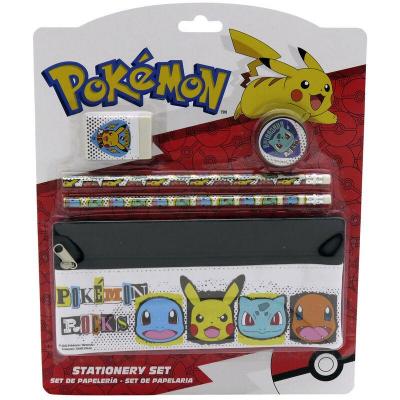 Set de papeterie pokemon fourniture scolaire