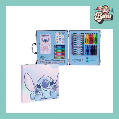 Set de papeterie stitch a colorier 3 