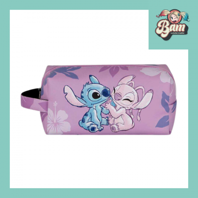 Trousse de toilette stitch et angel disney 