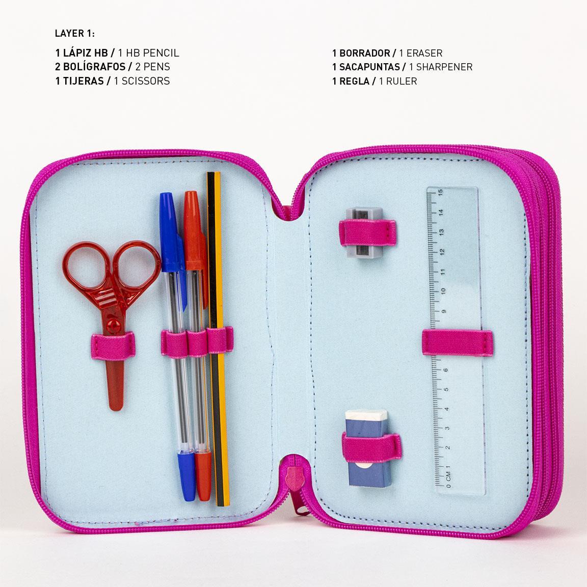 Trousse scolaire fille Pat Patrouille Free To Be Me