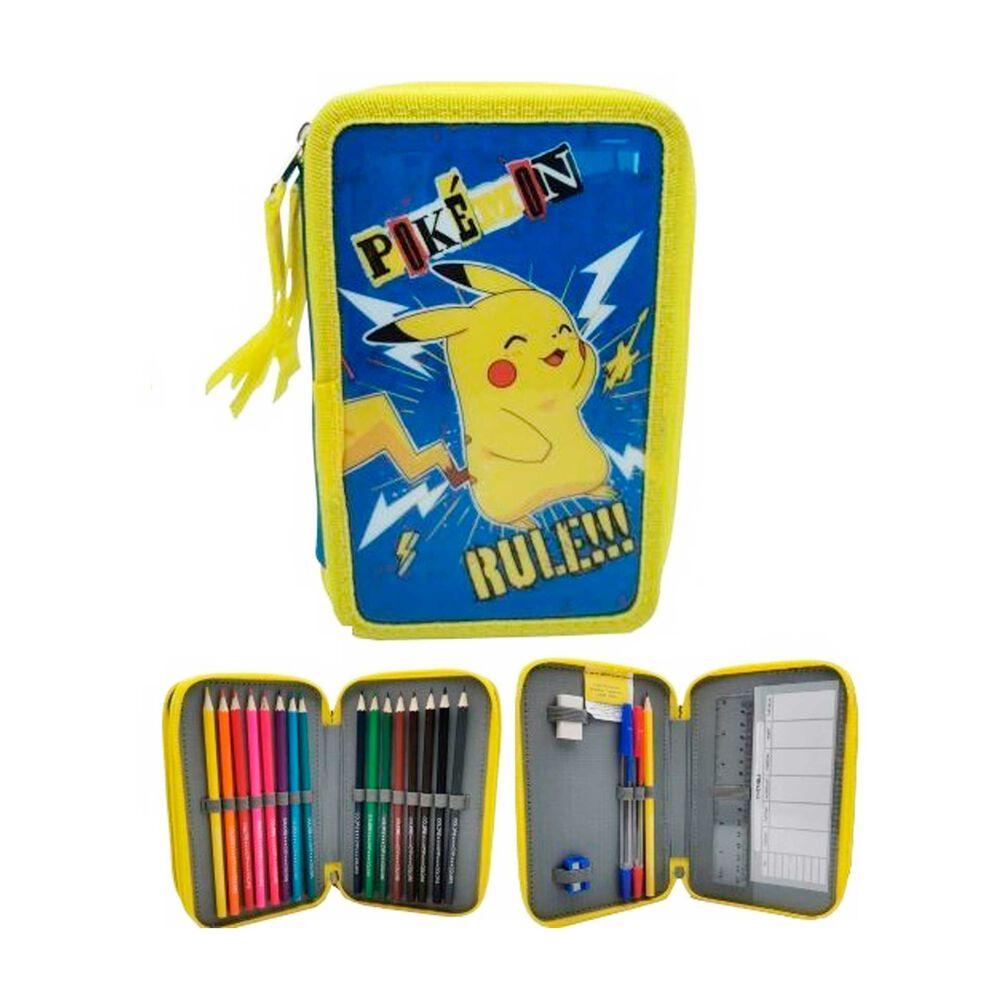 8€20 sur Trousse à crayon personnalisé manga - Pokemon Pikachu #5