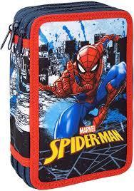 Trousse spiderman fourniture scolaire crayon