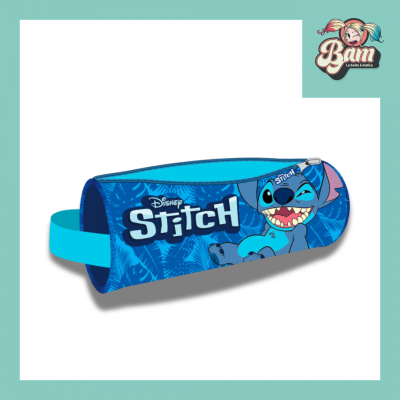 Trousse stitch disney bleu fourniture scolaire