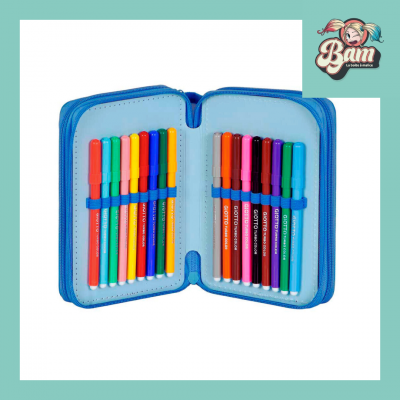 Trousse triple stitch necessaire de coloriage disney 5 